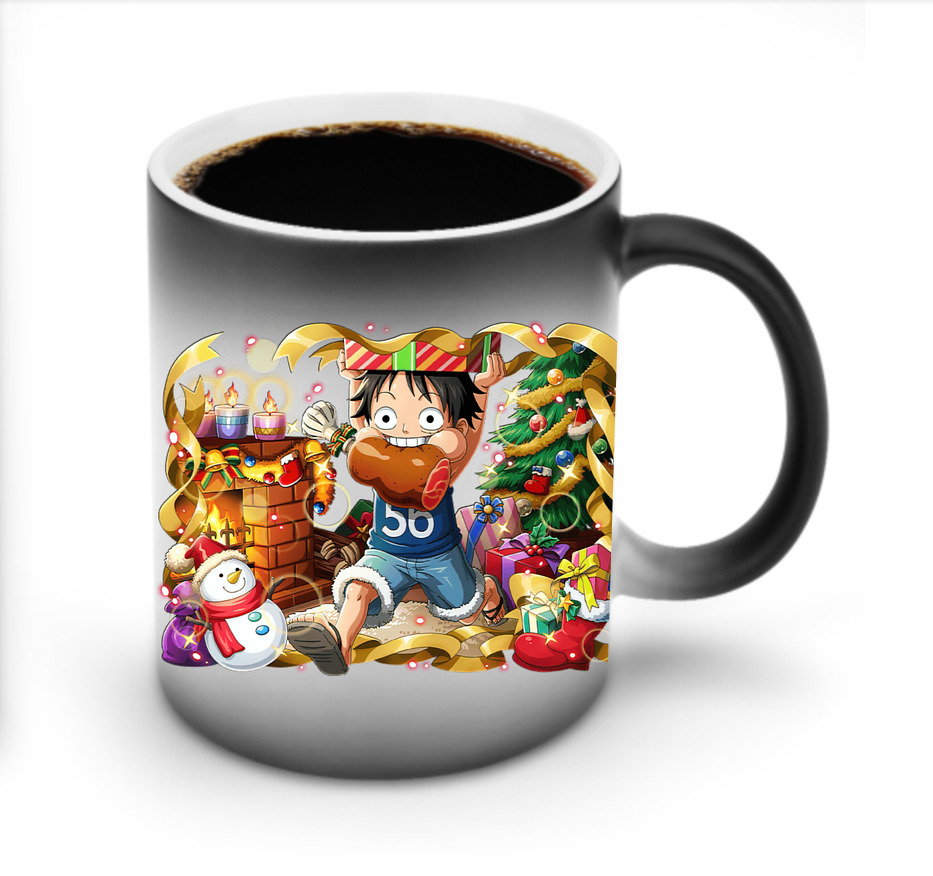 ワンピース モンキー・D・ルフィ ONE PIECE Monkey D. Luffy 温度変色マグカップ