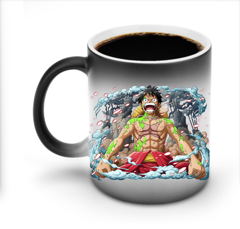 ワンピース モンキー・D・ルフィ ONE PIECE Monkey D. Luffy 温度変色マグカップ