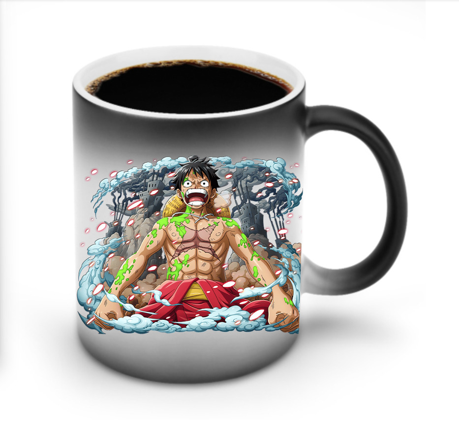 ワンピース モンキー・D・ルフィ ONE PIECE Monkey D. Luffy 温度変色マグカップ