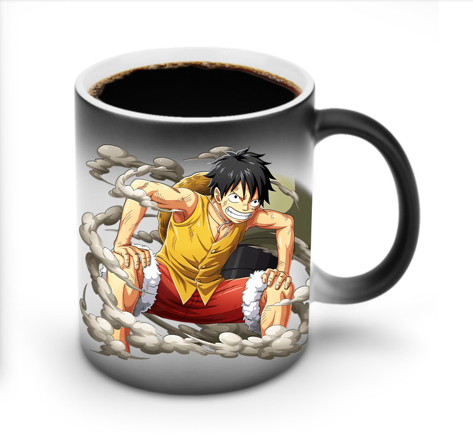 ワンピース モンキー・D・ルフィ ONE PIECE Monkey D. Luffy 温度変色マグカップ