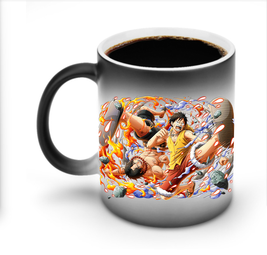 ワンピース モンキー・D・ルフィ ONE PIECE Monkey D. Luffy 温度変色マグカップ