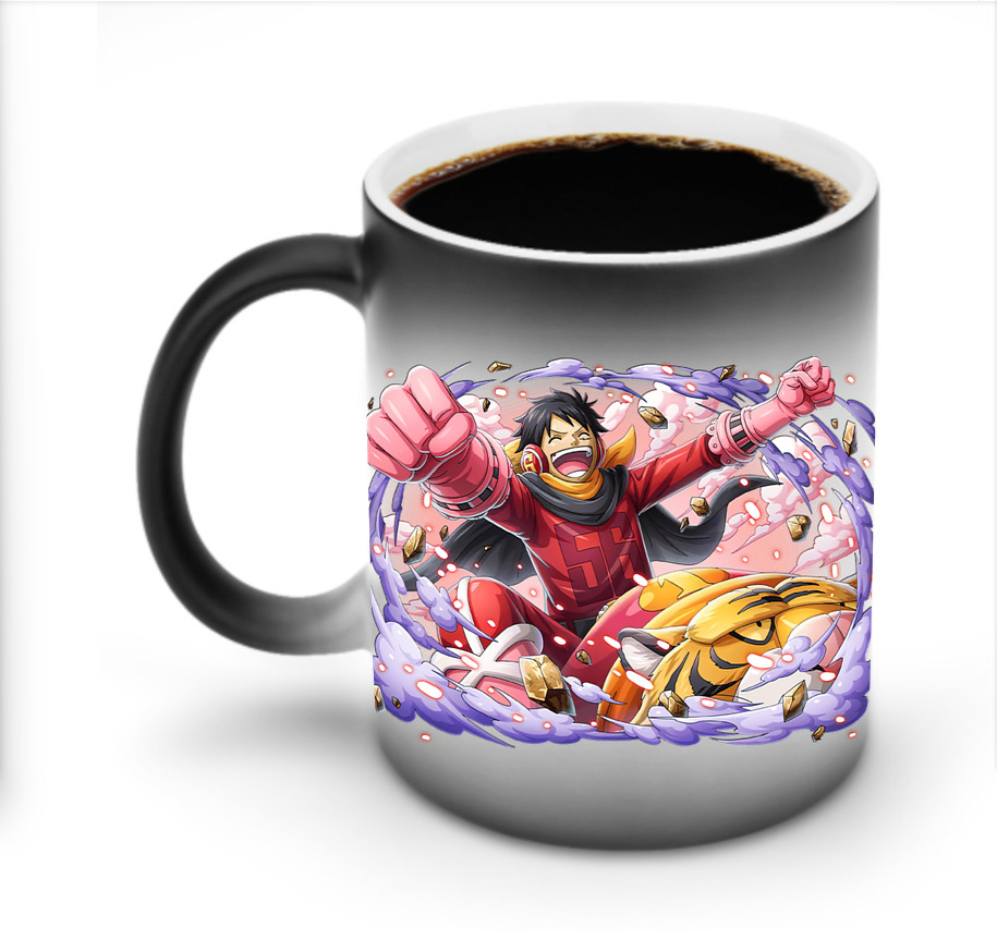 ワンピース モンキー・D・ルフィ ONE PIECE Monkey D. Luffy 温度変色マグカップ