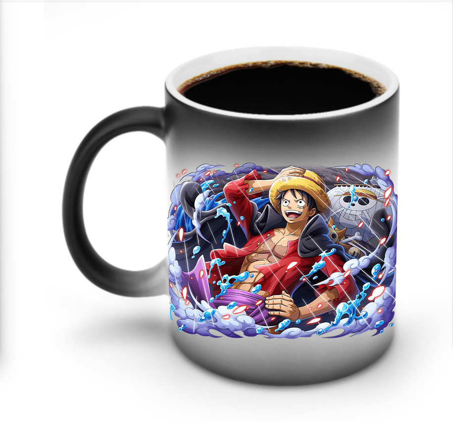 ワンピース モンキー・D・ルフィ ONE PIECE Monkey D. Luffy 温度変色マグカップ