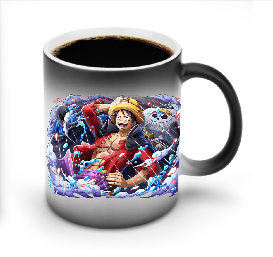 ワンピース モンキー・D・ルフィ ONE PIECE Monkey D. Luffy 温度変色マグカップ