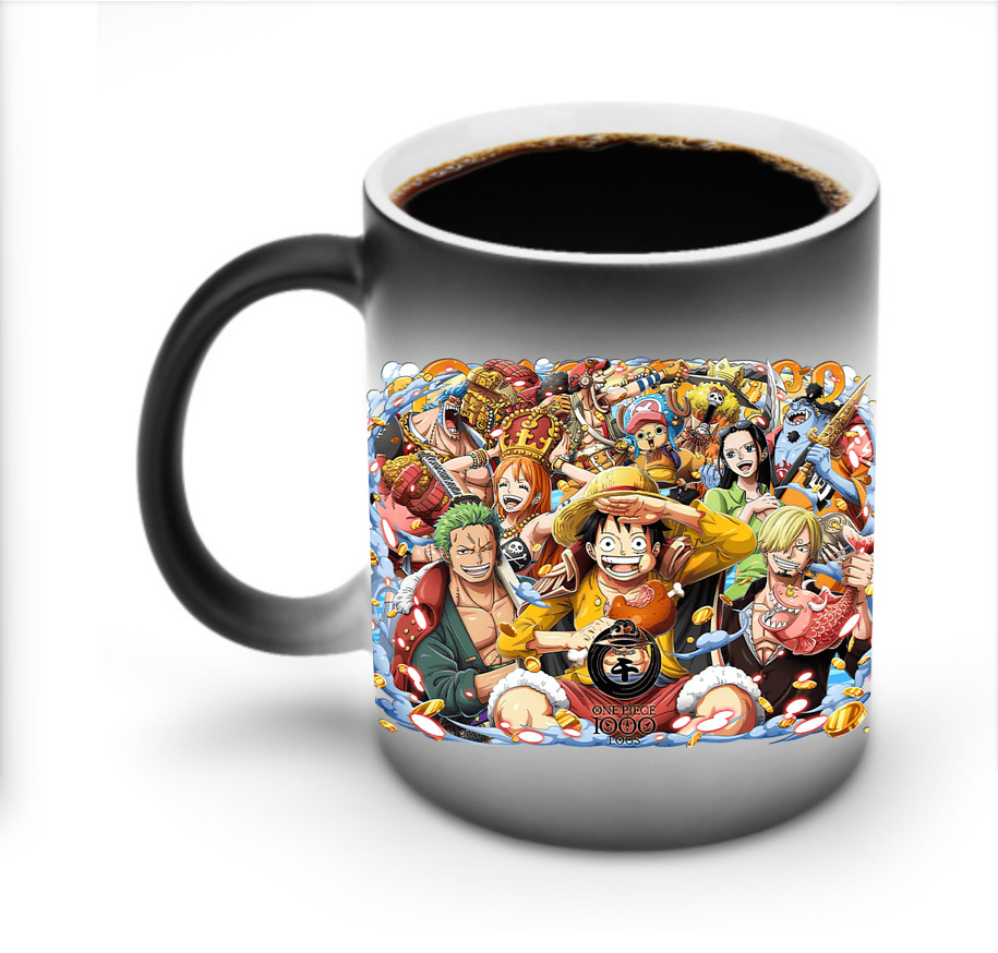 ワンピース モンキー・D・ルフィ ONE PIECE Monkey D. Luffy 温度変色マグカップ