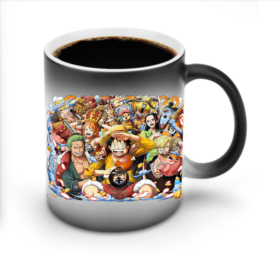 ワンピース モンキー・D・ルフィ ONE PIECE Monkey D. Luffy 温度変色マグカップ