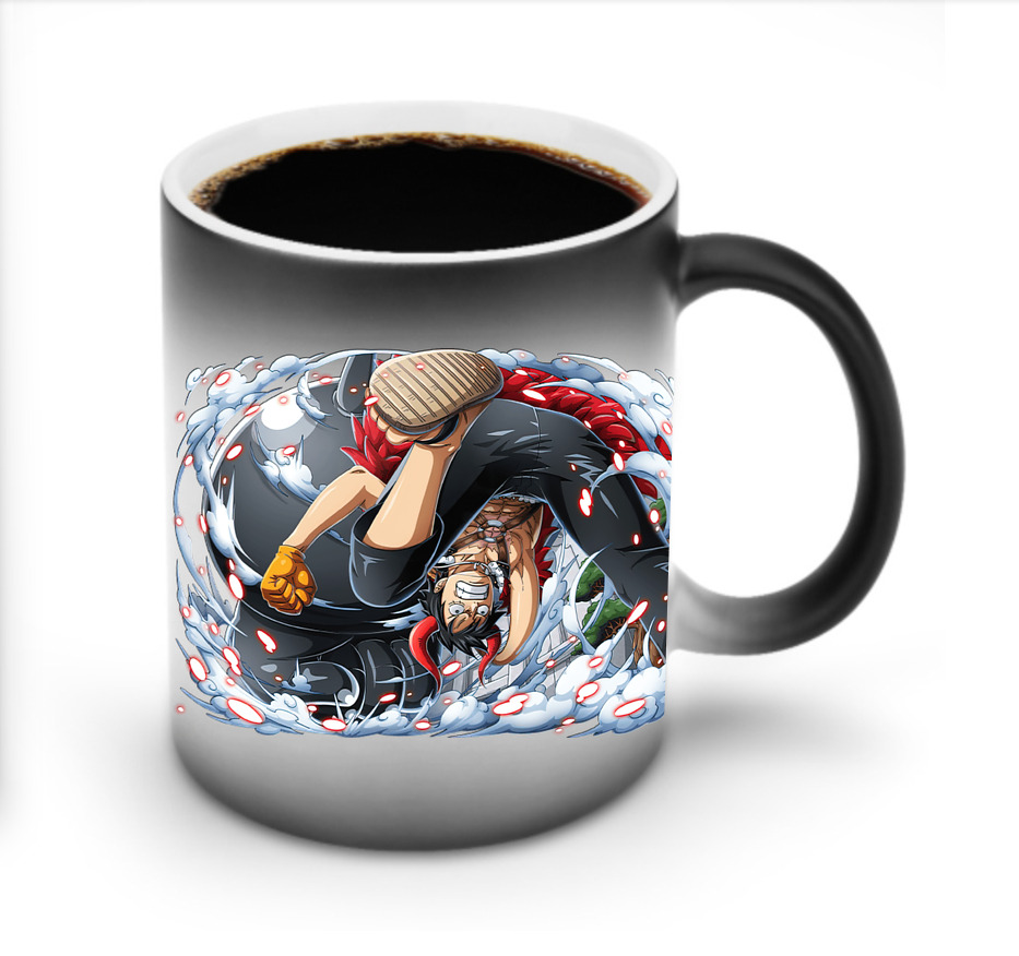 ワンピース モンキー・D・ルフィ ONE PIECE Monkey D. Luffy 温度変色マグカップ