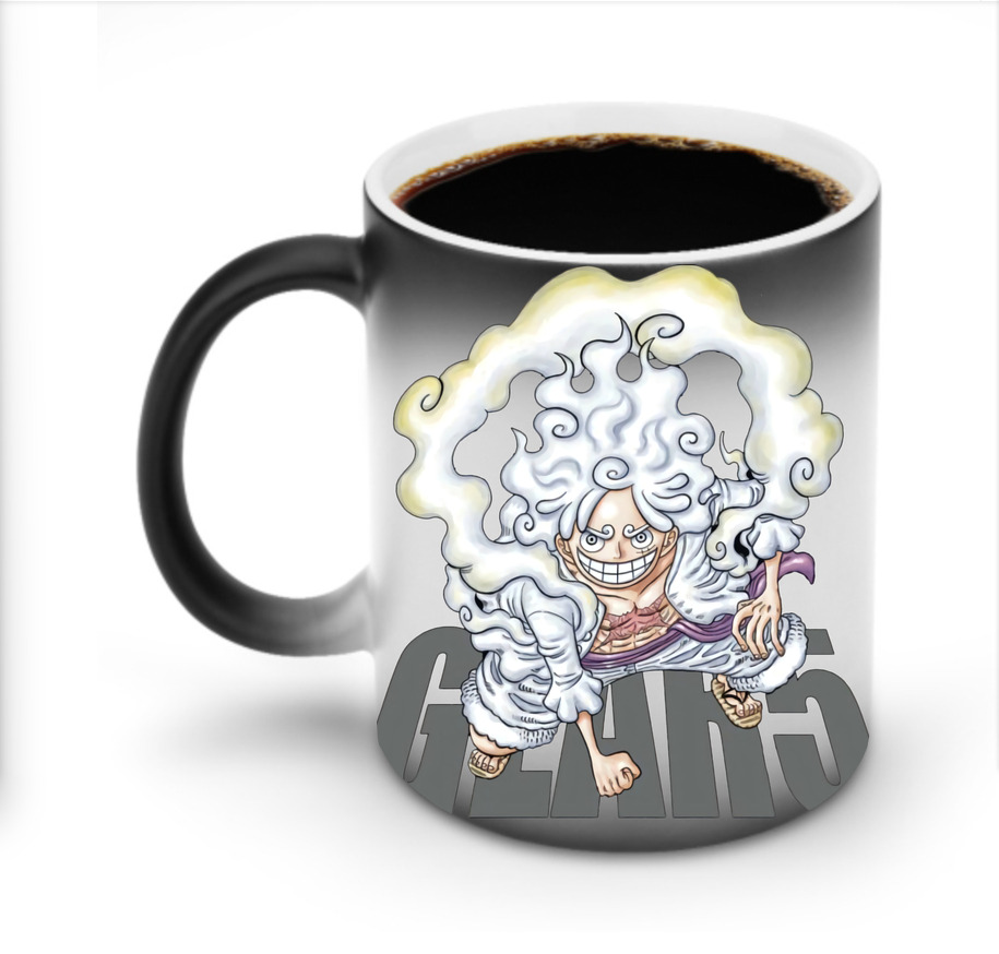 （画像用） ワンピース モンキー・D・ルフィ ONE PIECE Monkey D. Luffy 温度変色マグカップ