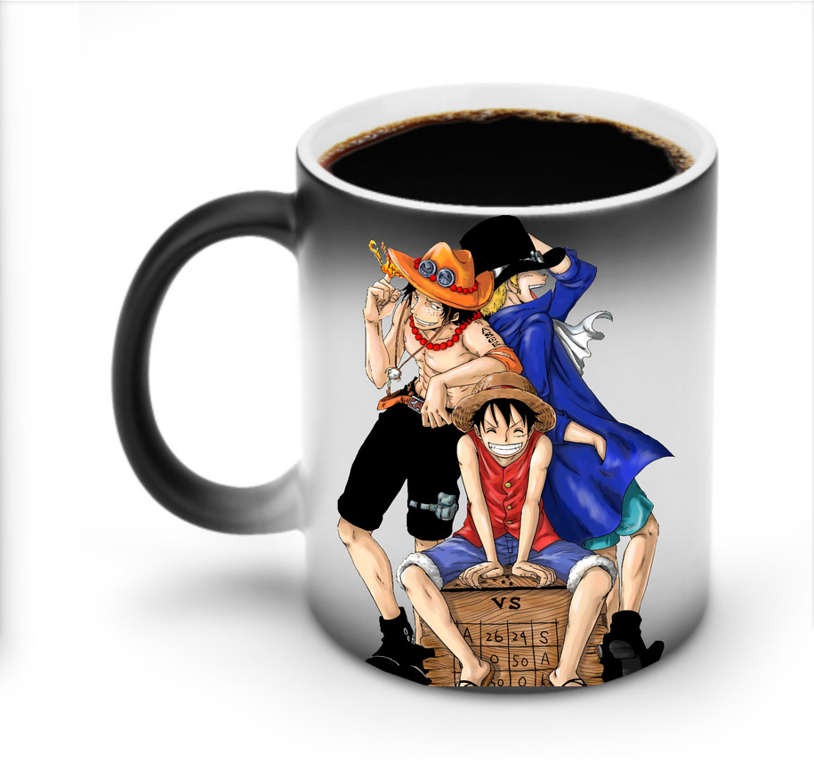 ワンピース モンキー・D・ルフィ ONE PIECE Monkey D. Luffy 温度変色マグカップ