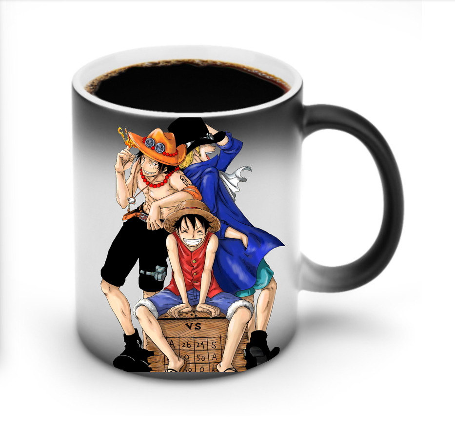 ワンピース モンキー・D・ルフィ ONE PIECE Monkey D. Luffy 温度変色マグカップ