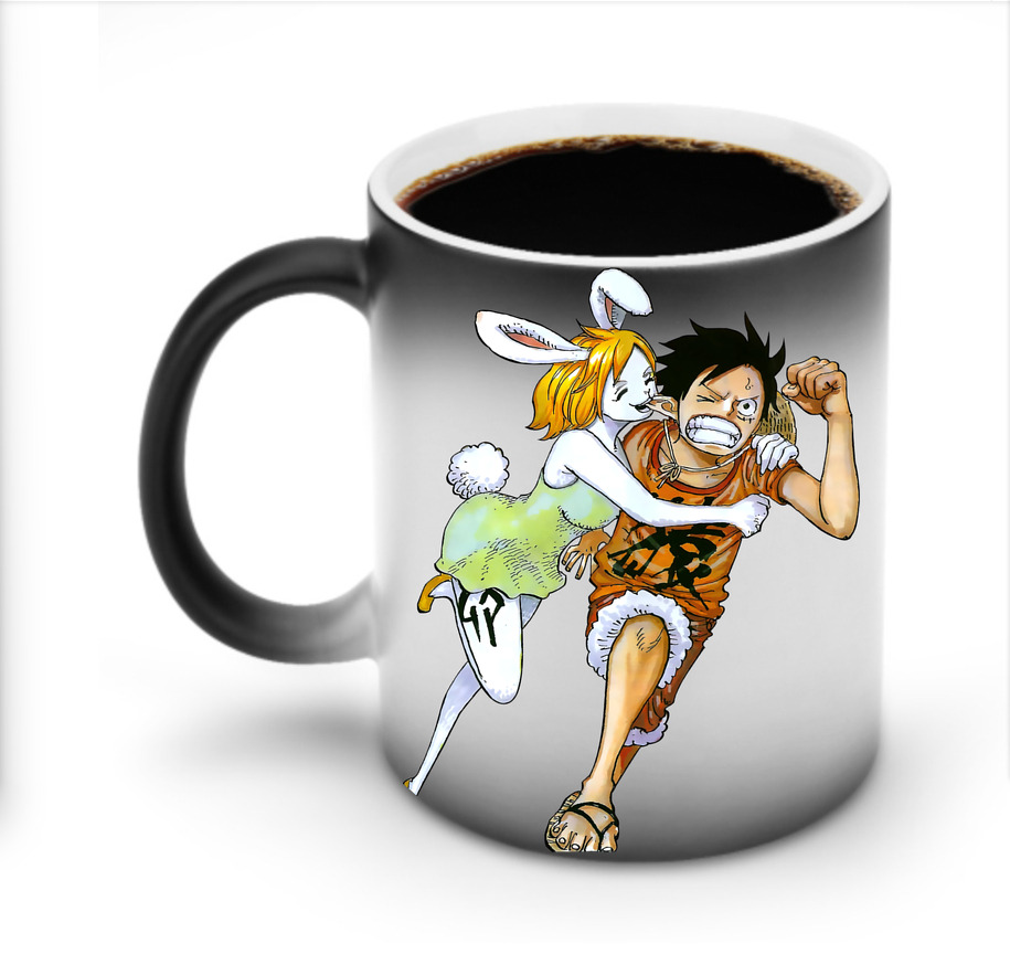 ワンピース モンキー・D・ルフィ ONE PIECE Monkey D. Luffy 温度変色マグカップ