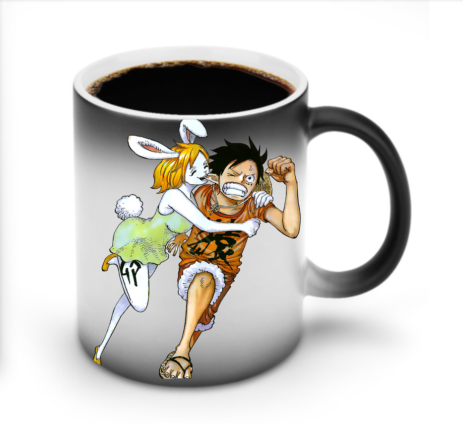 ワンピース モンキー・D・ルフィ ONE PIECE Monkey D. Luffy 温度変色マグカップ