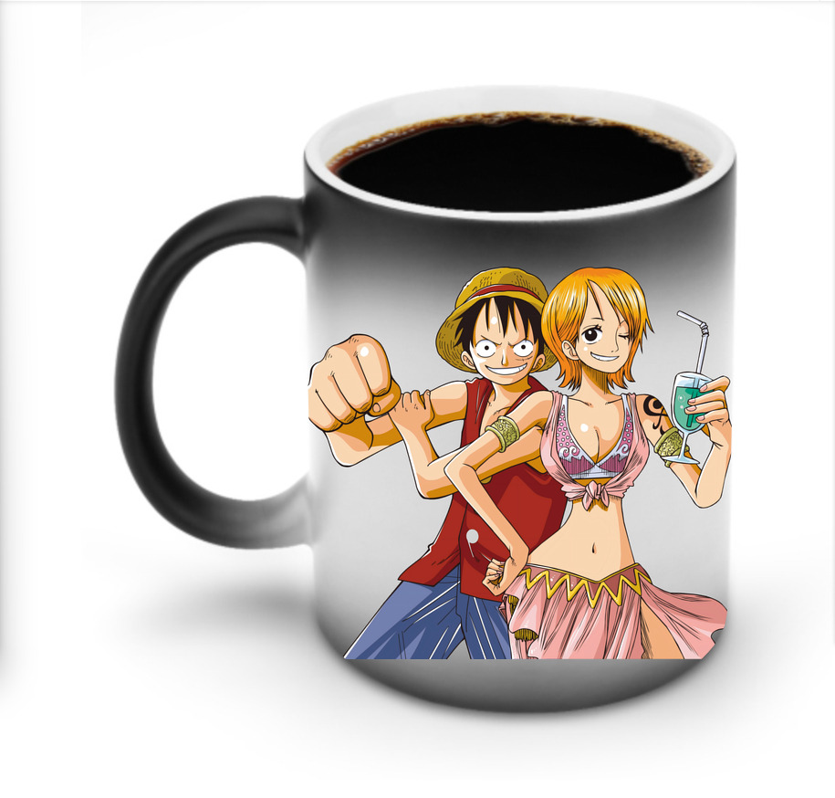 ワンピース モンキー・D・ルフィ ONE PIECE Monkey D. Luffy 温度変色マグカップ