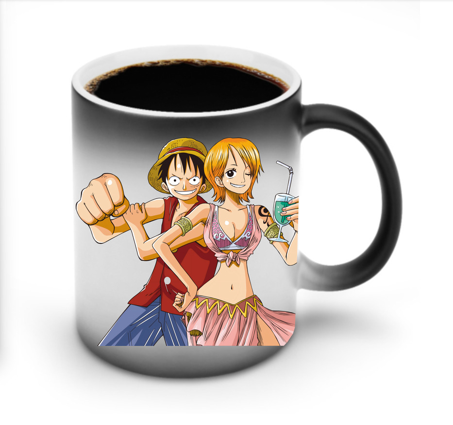 ワンピース モンキー・D・ルフィ ONE PIECE Monkey D. Luffy 温度変色マグカップ