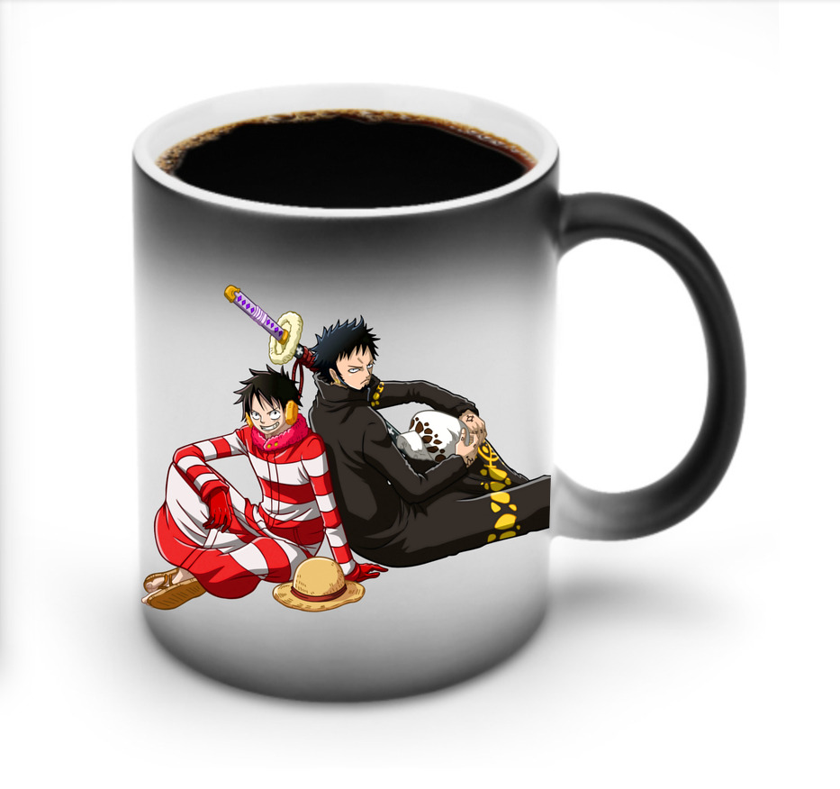 ワンピース モンキー・D・ルフィ ONE PIECE Monkey D. Luffy 温度変色マグカップ