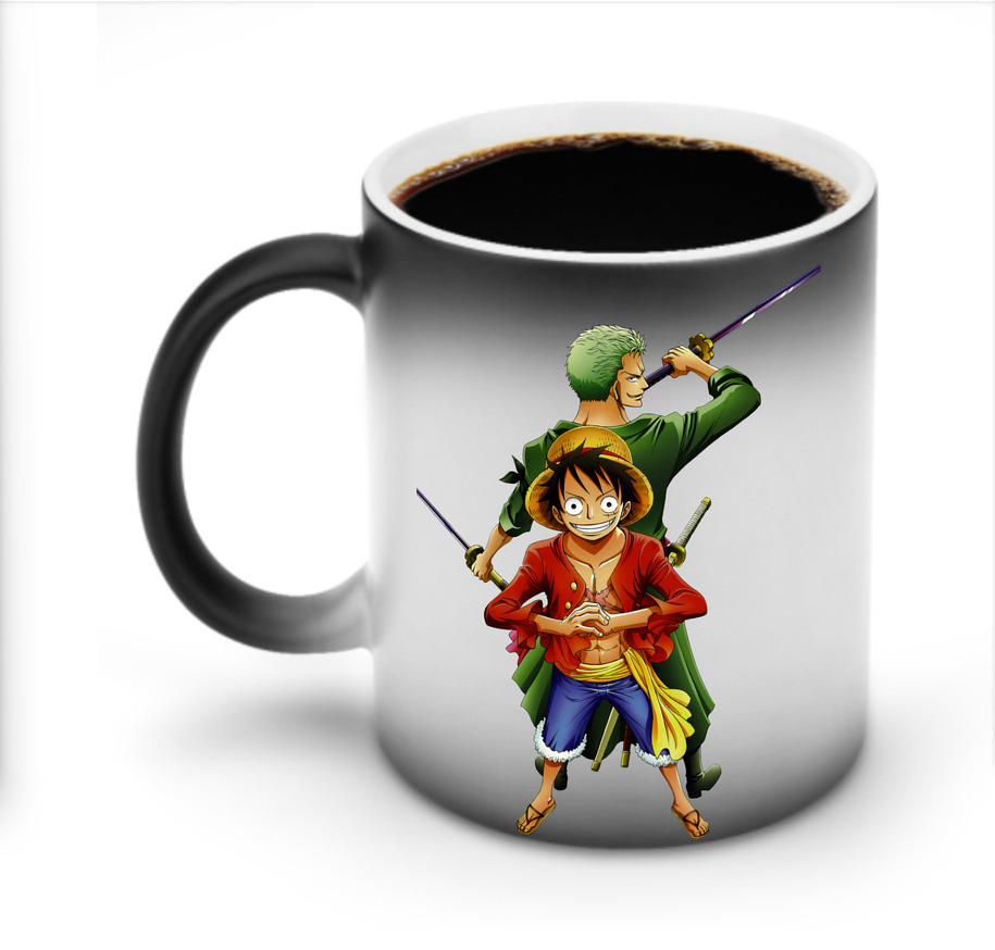 ワンピース モンキー・D・ルフィ ONE PIECE Monkey D. Luffy 温度変色マグカップ
