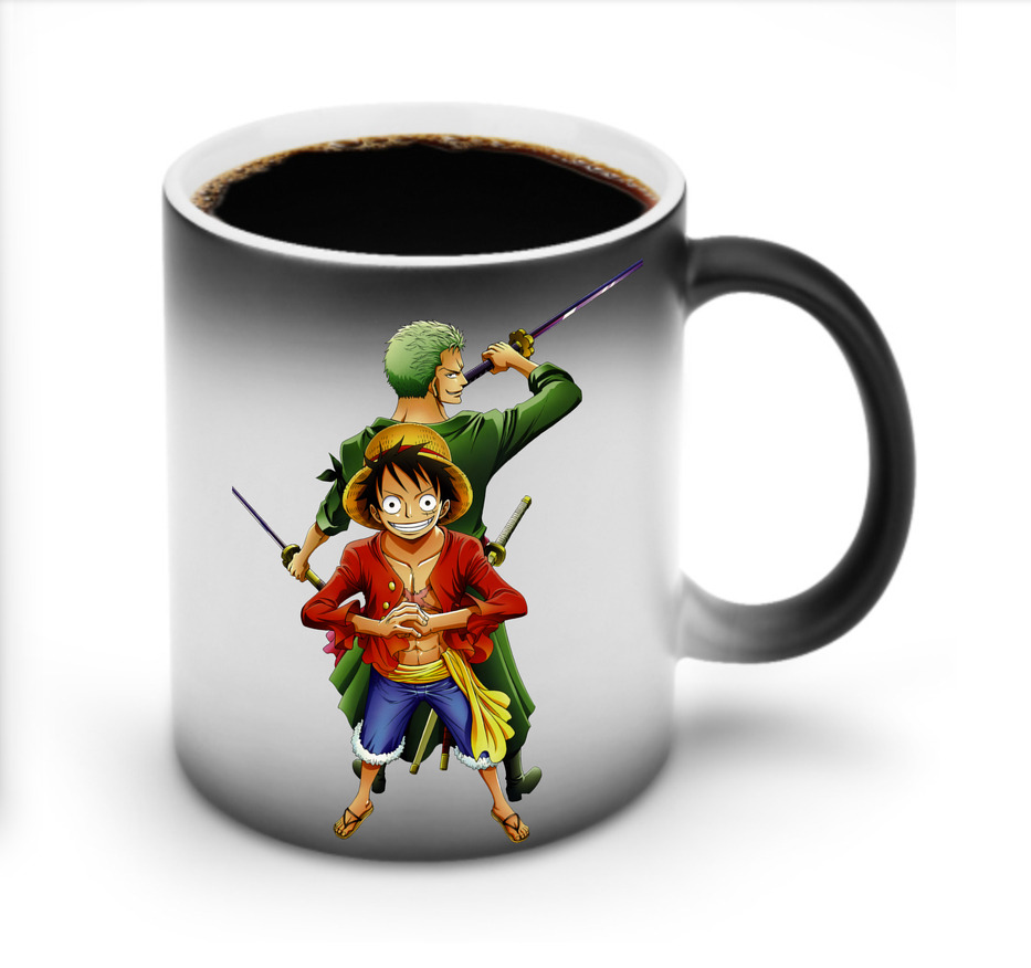 ワンピース モンキー・D・ルフィ ONE PIECE Monkey D. Luffy 温度変色マグカップ