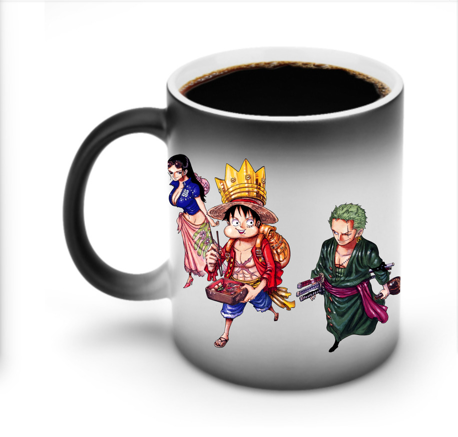 ワンピース モンキー・D・ルフィ ONE PIECE Monkey D. Luffy 温度変色マグカップ