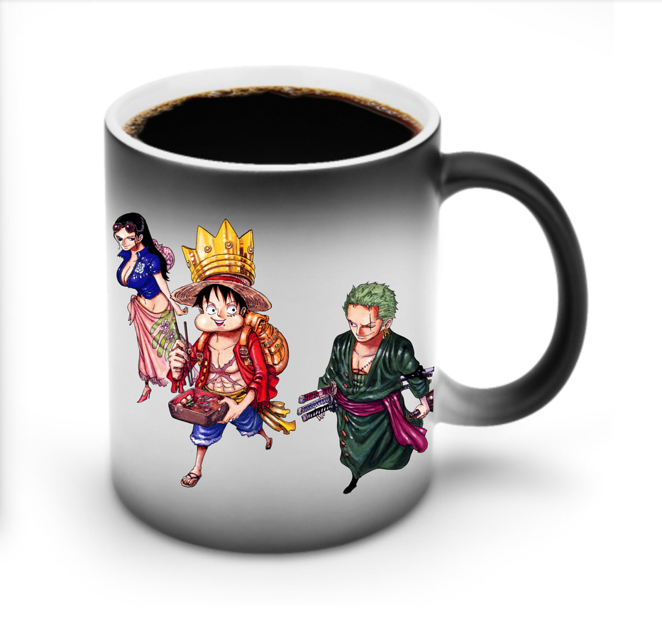 ワンピース モンキー・D・ルフィ ONE PIECE Monkey D. Luffy 温度変色マグカップ