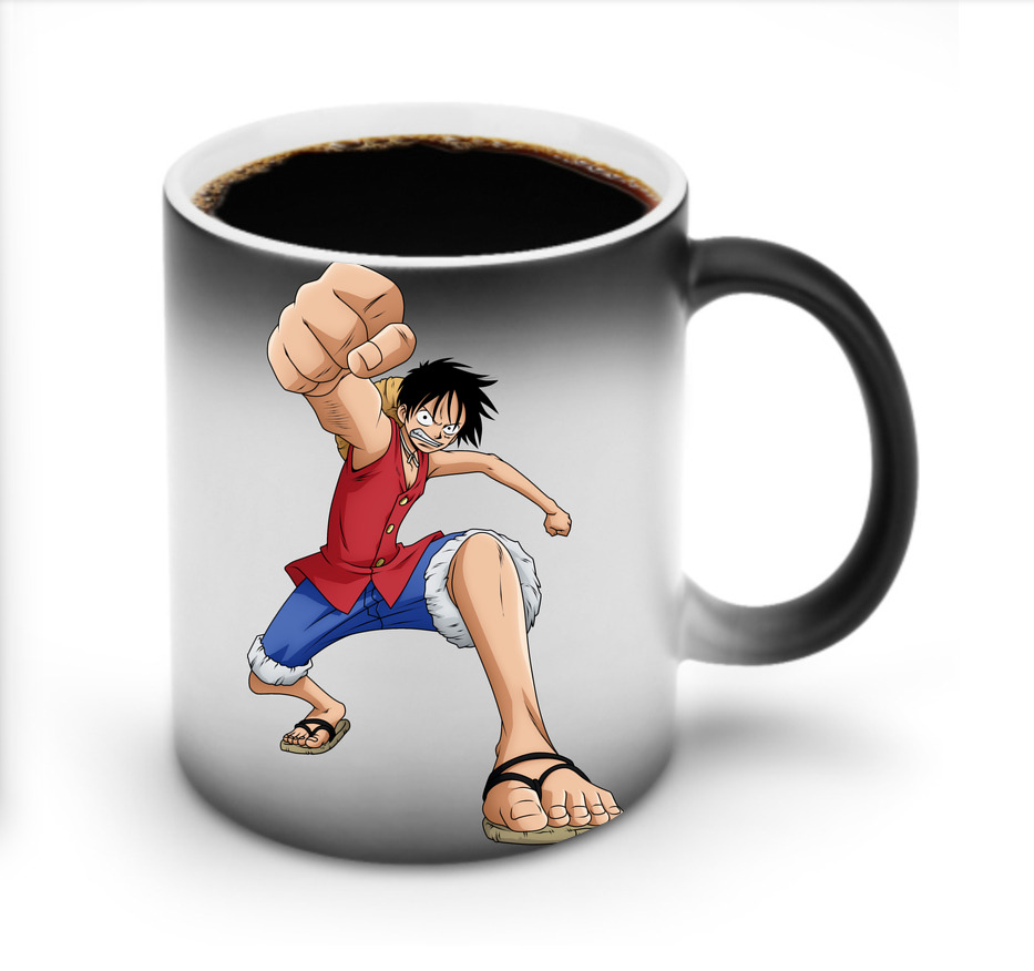 ワンピース モンキー・D・ルフィ ONE PIECE Monkey D. Luffy 温度変色マグカップ