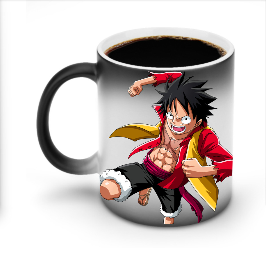 ワンピース モンキー・D・ルフィ ONE PIECE Monkey D. Luffy 温度変色マグカップ