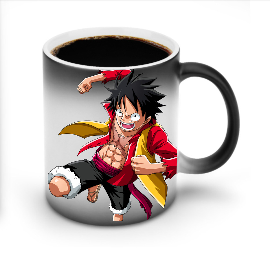 ワンピース モンキー・D・ルフィ ONE PIECE Monkey D. Luffy 温度変色マグカップ