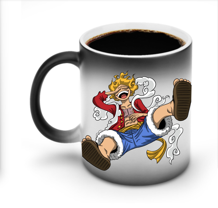 ワンピース モンキー・D・ルフィ ONE PIECE Monkey D. Luffy 温度変色マグカップ