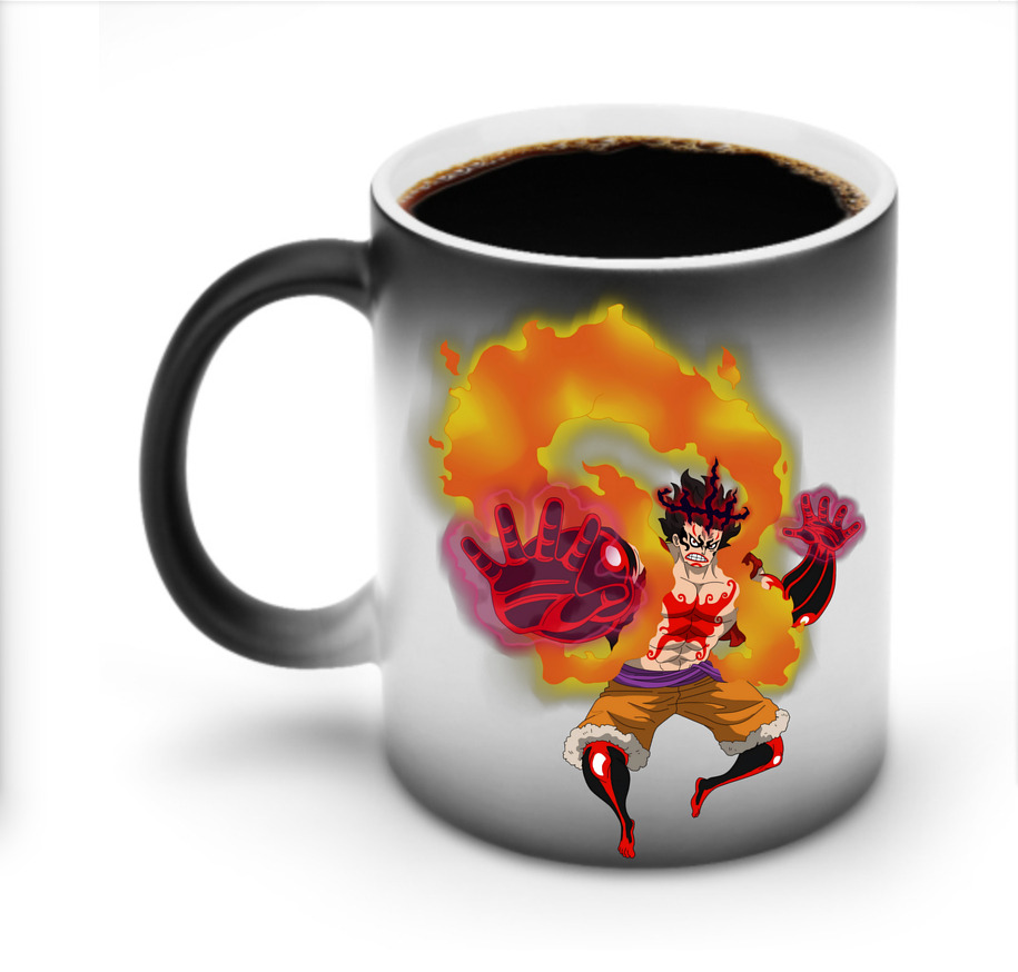ワンピース モンキー・D・ルフィ ONE PIECE Monkey D. Luffy 温度変色マグカップ