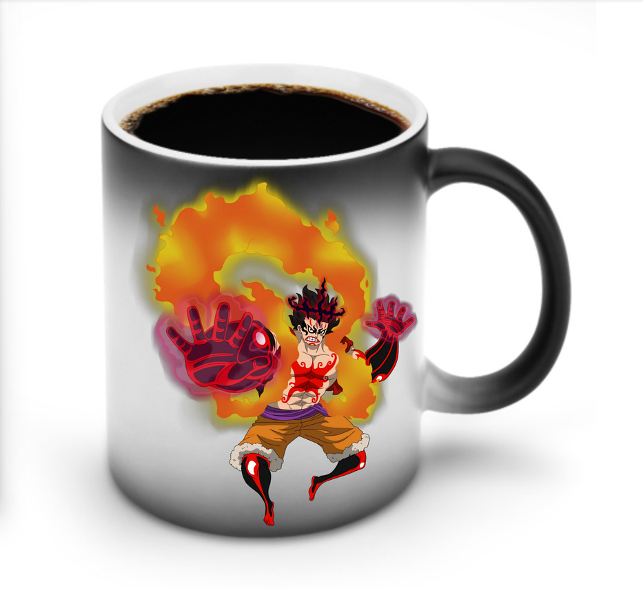 ワンピース モンキー・D・ルフィ ONE PIECE Monkey D. Luffy 温度変色マグカップ