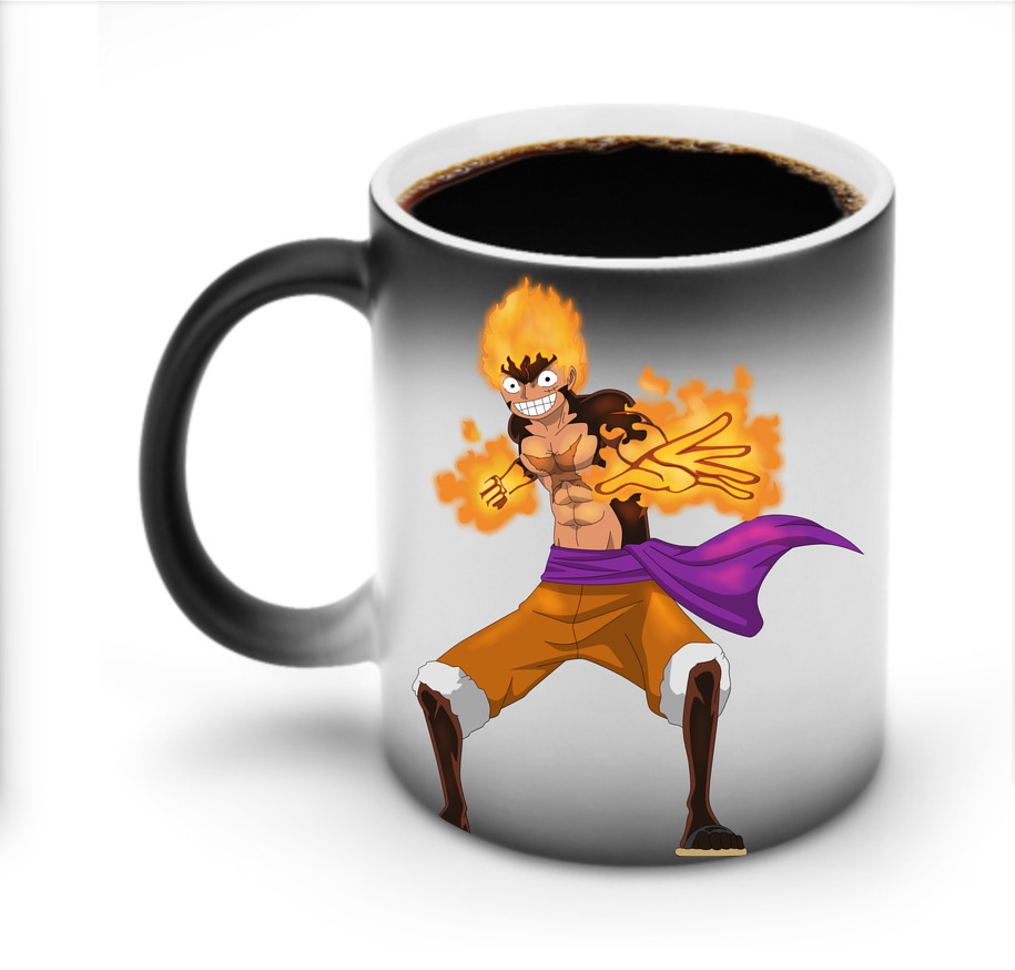 ワンピース モンキー・D・ルフィ ONE PIECE Monkey D. Luffy 温度変色マグカップ