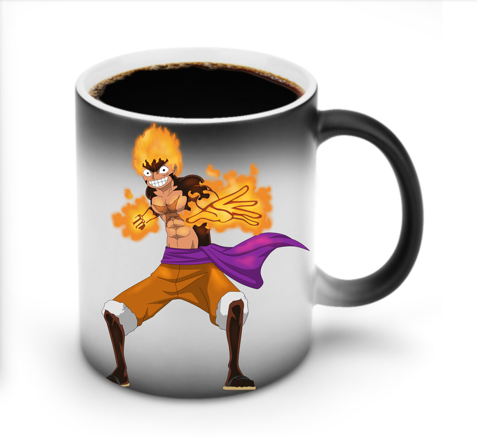 ワンピース モンキー・D・ルフィ ONE PIECE Monkey D. Luffy 温度変色マグカップ