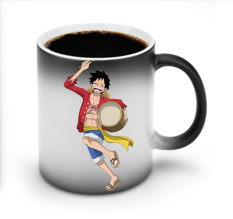ワンピース モンキー・D・ルフィ ONE PIECE Monkey D. Luffy 温度変色マグカップ