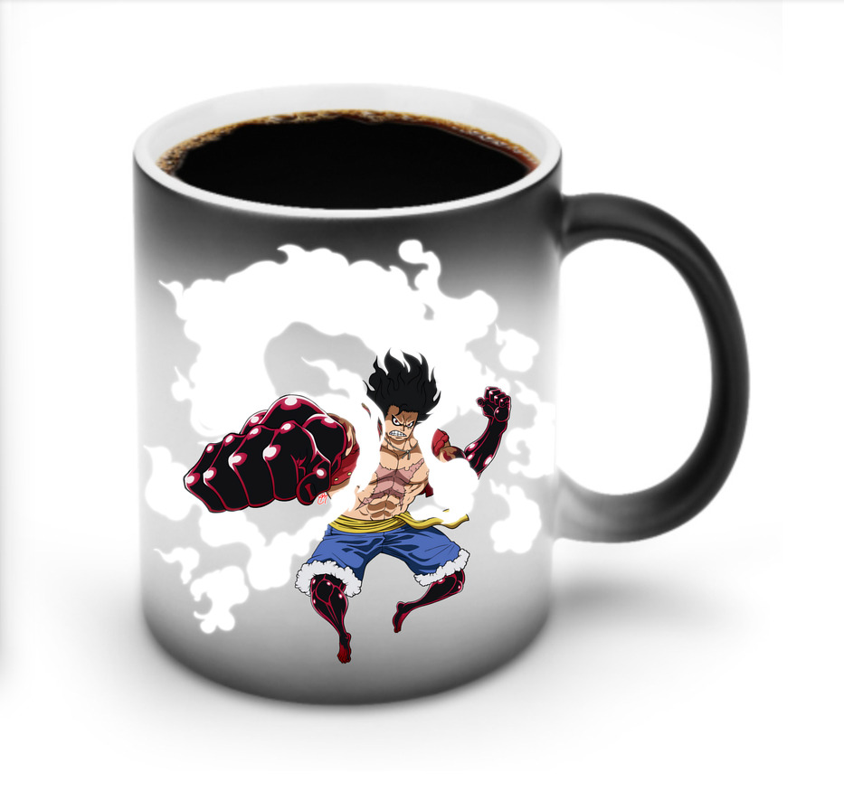 ワンピース モンキー・D・ルフィ ONE PIECE Monkey D. Luffy 温度変色マグカップ