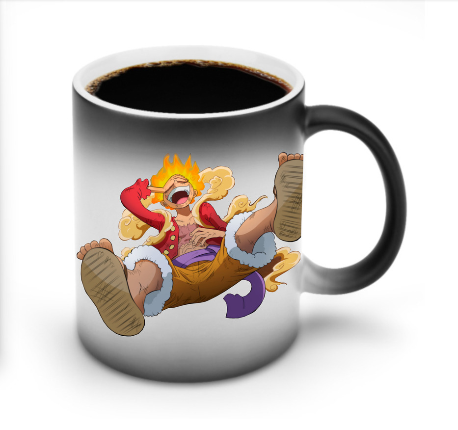 ワンピース モンキー・D・ルフィ ONE PIECE Monkey D. Luffy 温度変色マグカップ