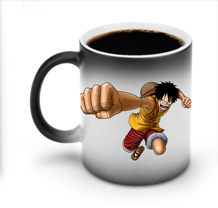 ワンピース モンキー・D・ルフィ ONE PIECE Monkey D. Luffy 温度変色マグカップ