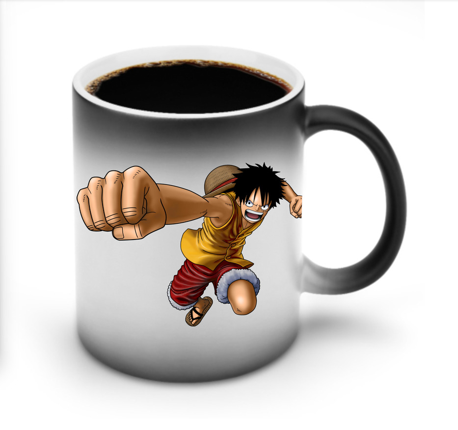 ワンピース モンキー・D・ルフィ ONE PIECE Monkey D. Luffy 温度変色マグカップ