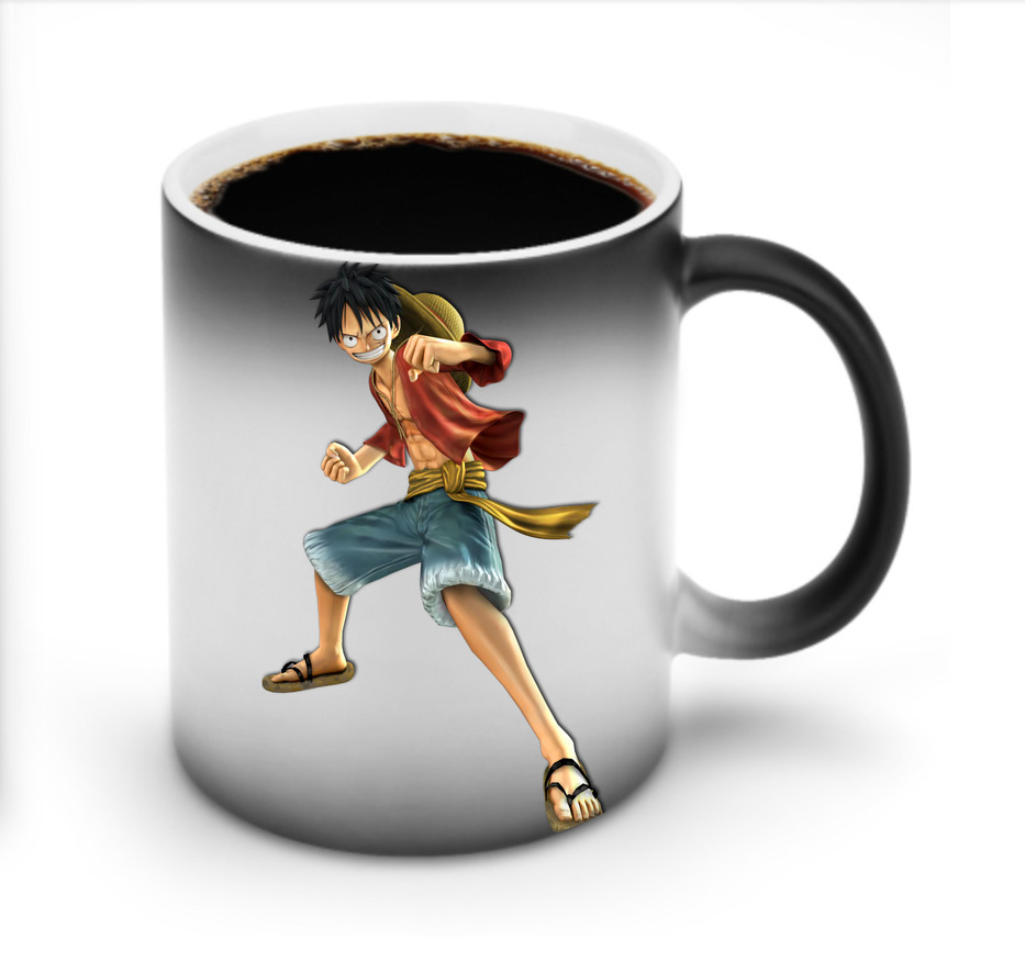 ワンピース モンキー・D・ルフィ ONE PIECE Monkey D. Luffy 温度変色マグカップ