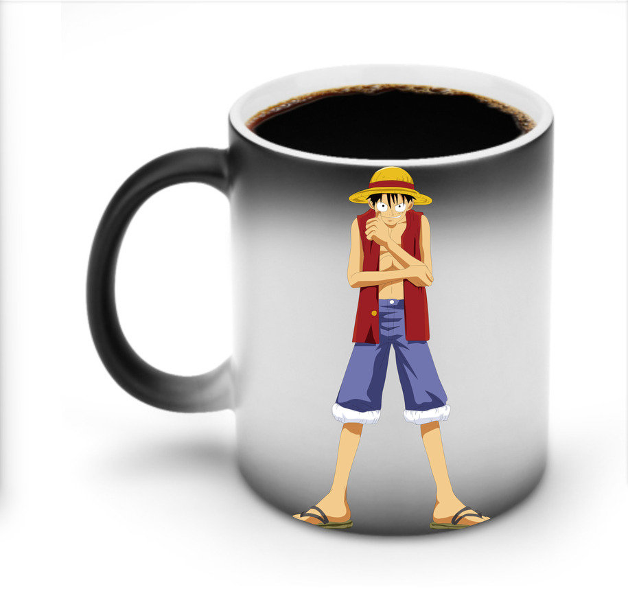 ワンピース モンキー・D・ルフィ ONE PIECE Monkey D. Luffy 温度変色マグカップ