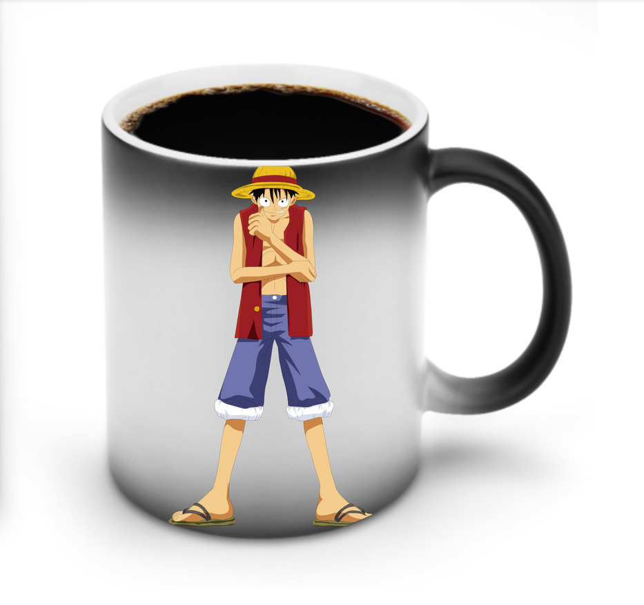ワンピース モンキー・D・ルフィ ONE PIECE Monkey D. Luffy 温度変色マグカップ
