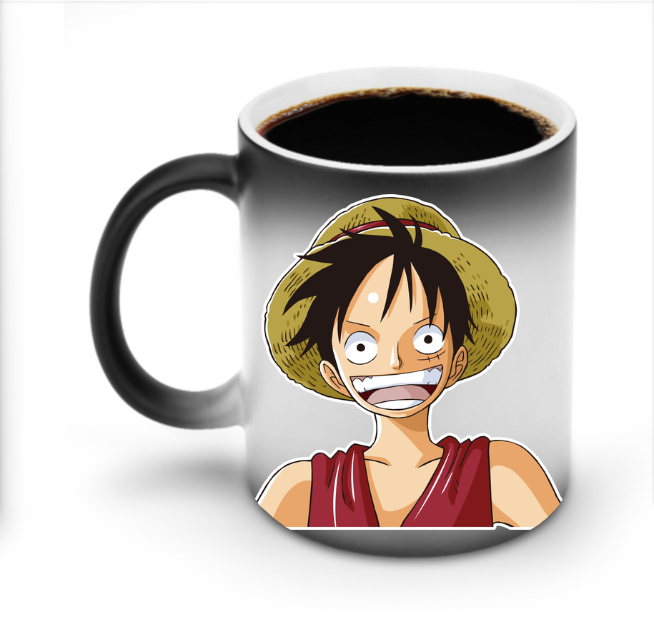 ワンピース モンキー・D・ルフィ ONE PIECE Monkey D. Luffy 温度変色マグカップ