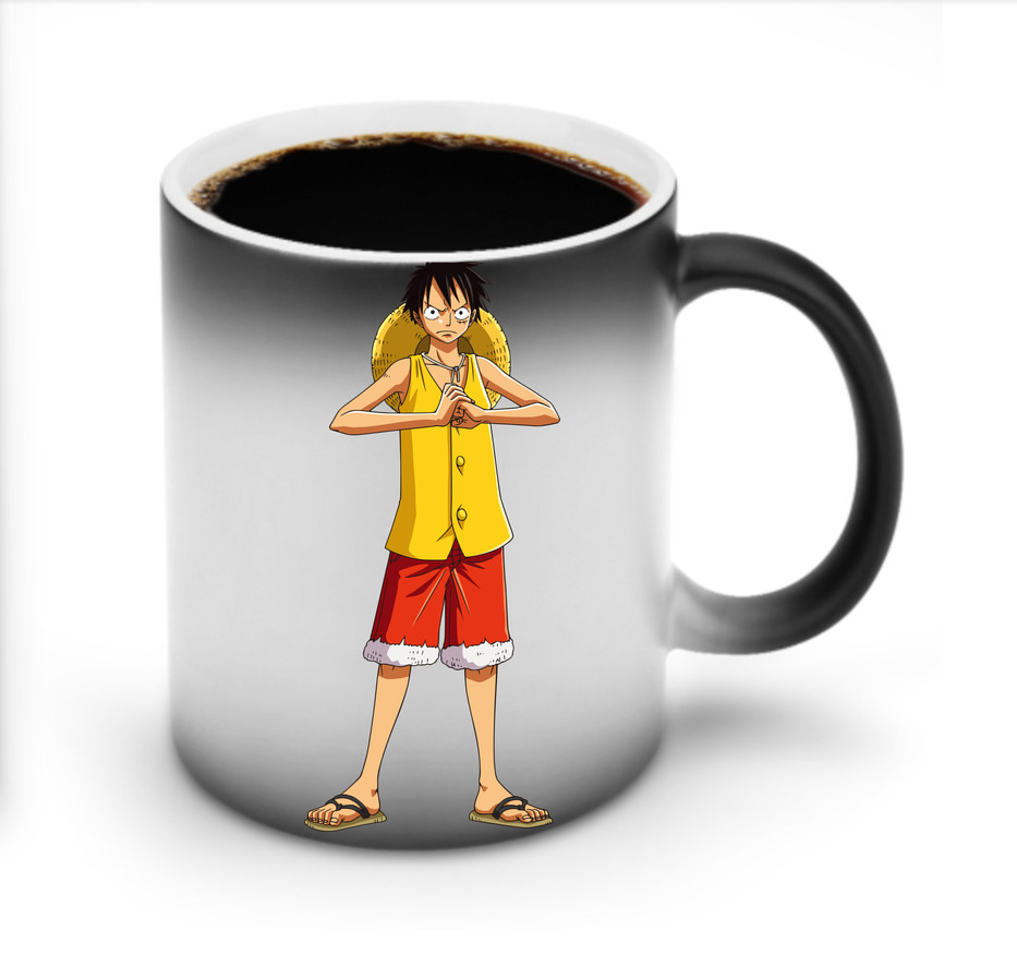 ワンピース モンキー・D・ルフィ ONE PIECE Monkey D. Luffy 温度変色マグカップ