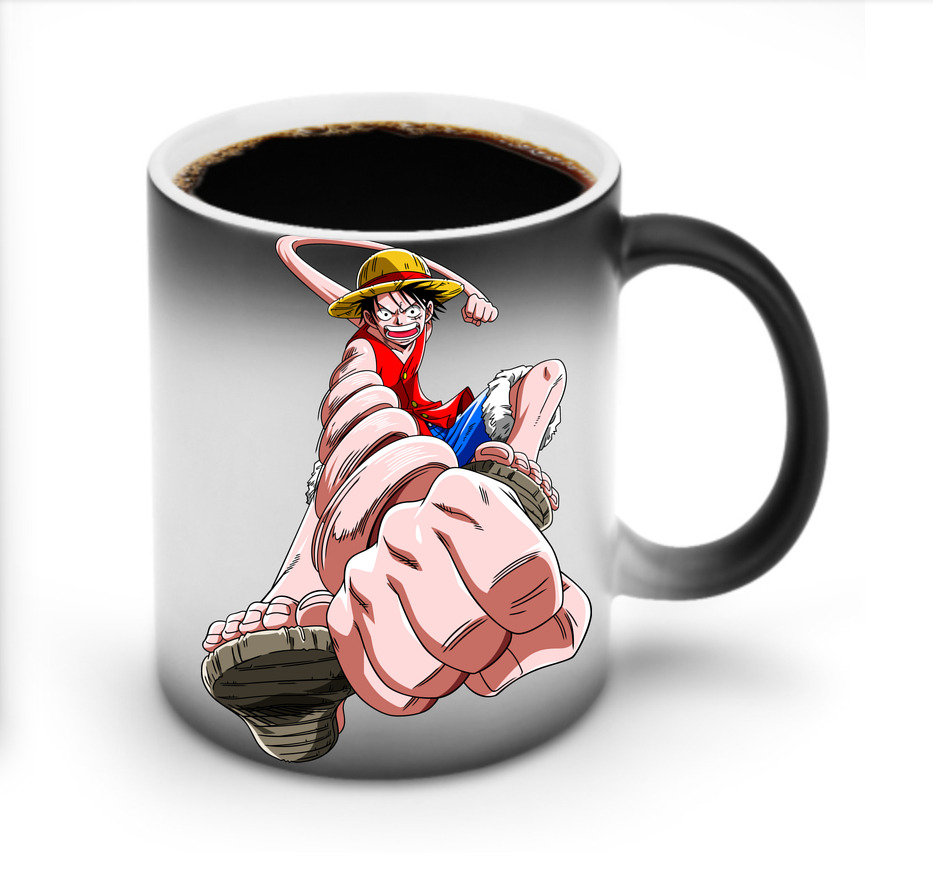 ワンピース モンキー・D・ルフィ ONE PIECE Monkey D. Luffy 温度変色マグカップ