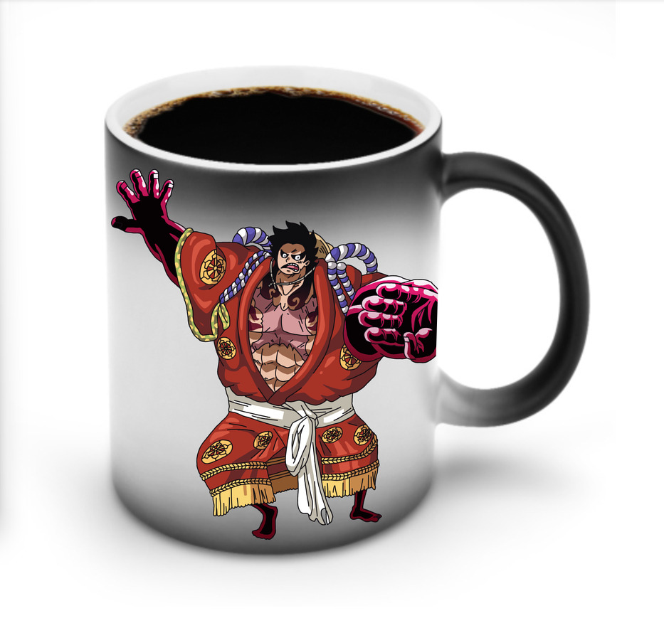 ワンピース モンキー・D・ルフィ ONE PIECE Monkey D. Luffy 温度変色マグカップ