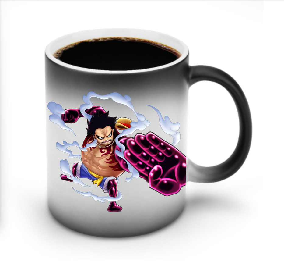 ワンピース モンキー・D・ルフィ ONE PIECE Monkey D. Luffy 温度変色マグカップ
