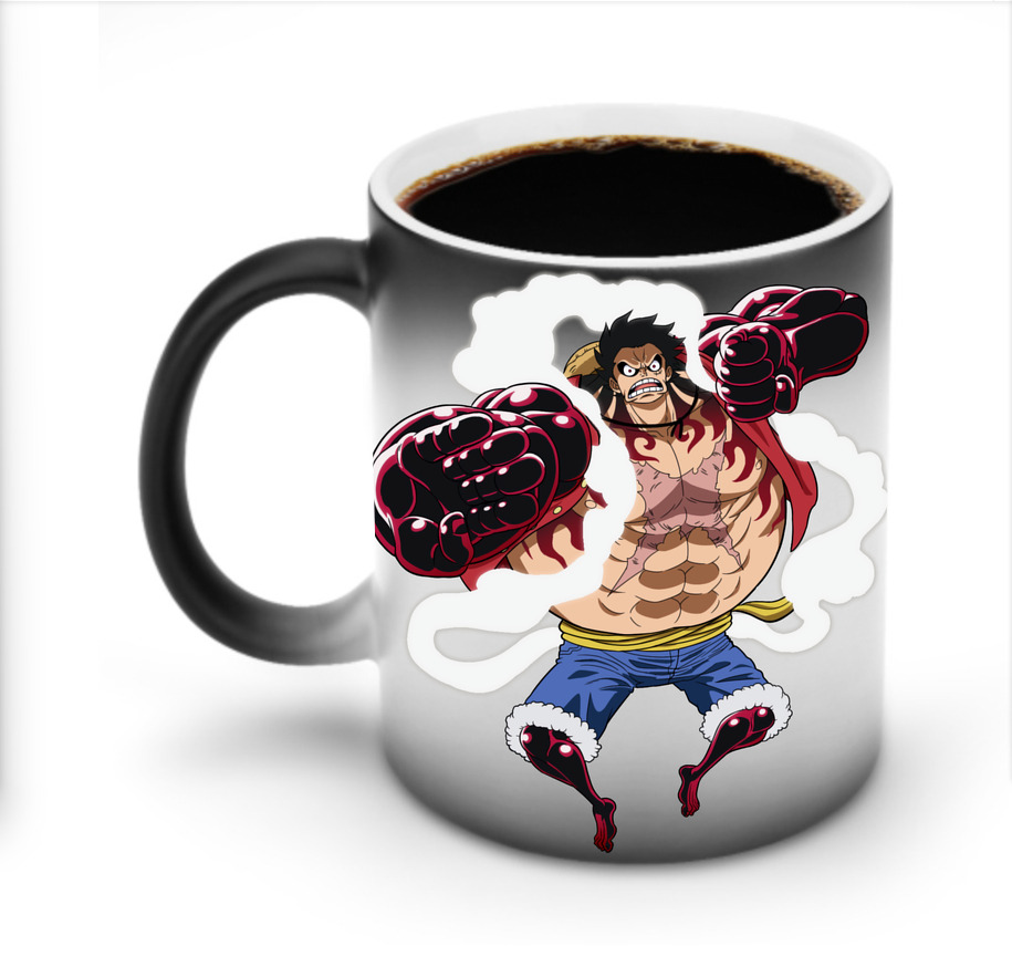 ワンピース モンキー・D・ルフィ ONE PIECE Monkey D. Luffy 温度変色マグカップ