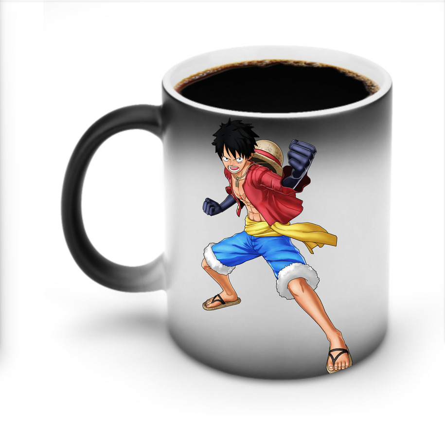 ワンピース モンキー・D・ルフィ ONE PIECE Monkey D. Luffy 温度変色マグカップ