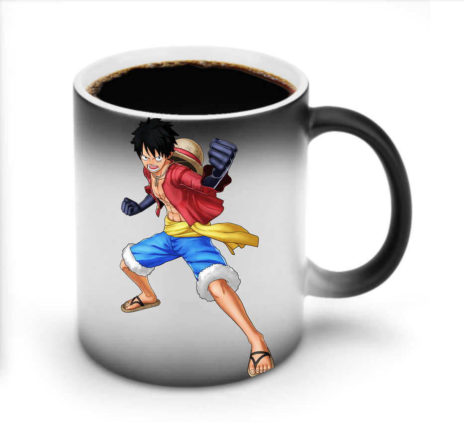 ワンピース モンキー・D・ルフィ ONE PIECE Monkey D. Luffy 温度変色マグカップ