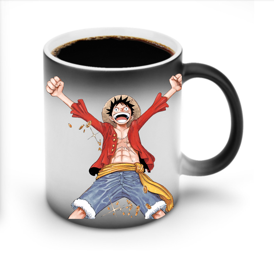 ワンピース モンキー・D・ルフィ ONE PIECE Monkey D. Luffy 温度変色マグカップ