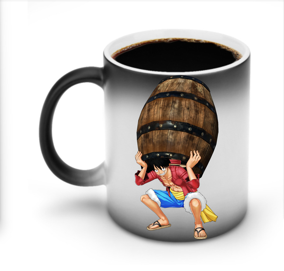 ワンピース モンキー・D・ルフィ ONE PIECE Monkey D. Luffy 温度変色マグカップ