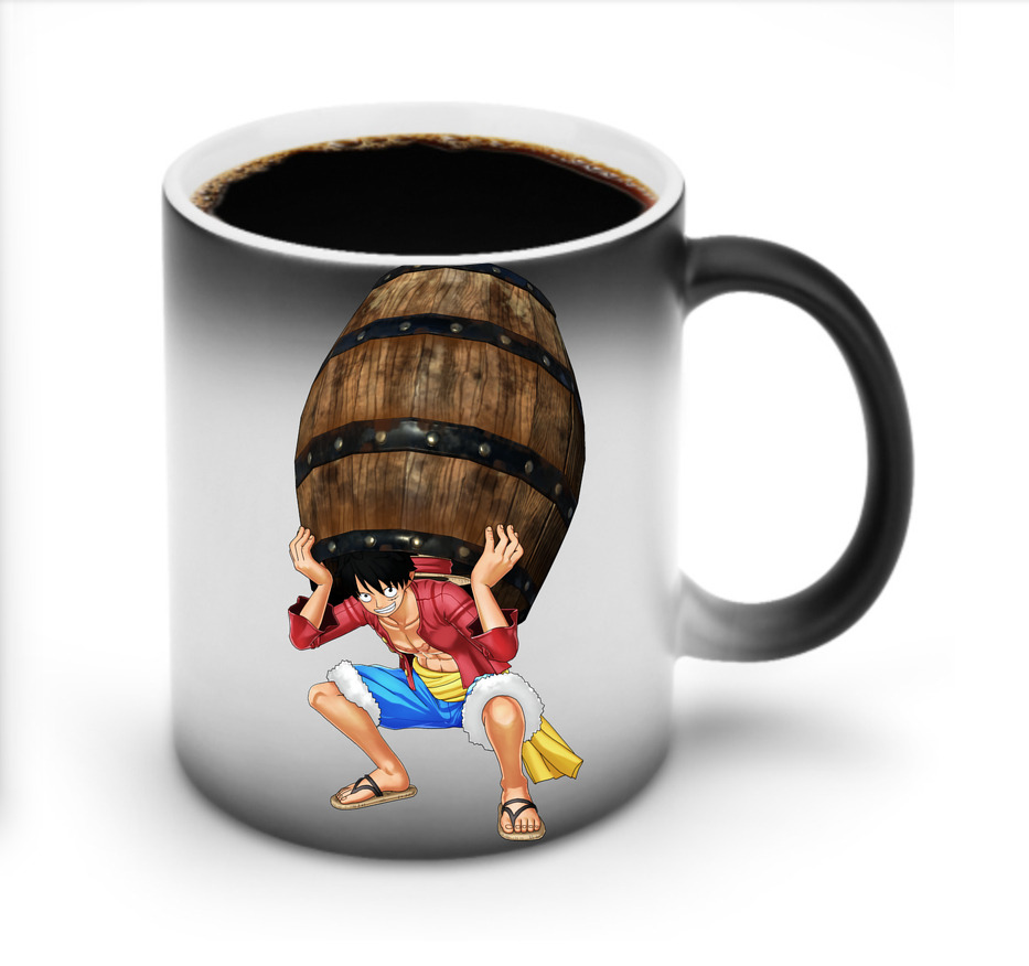 ワンピース モンキー・D・ルフィ ONE PIECE Monkey D. Luffy 温度変色マグカップ